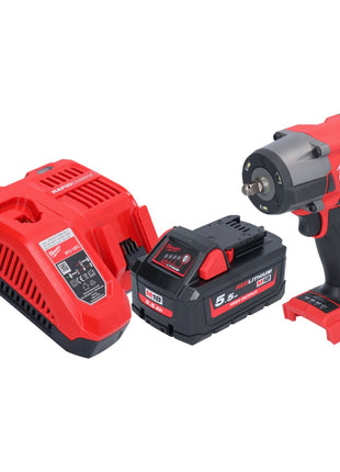 Milwaukee M18 FMTIW2F38-551 llave de impacto inalámbrica 18 V 745 Nm 3/8" sin escobillas + 1x batería 5,5 Ah + cargador