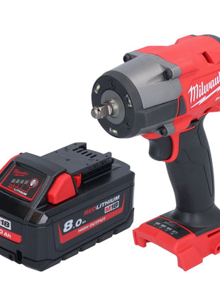 Milwaukee M18 FMTIW2F38-801 llave de impacto inalámbrica 18 V 745 Nm 3/8" sin escobillas + 1x batería 8,0 Ah - sin cargador