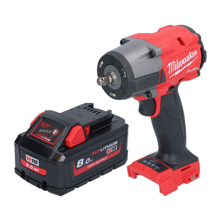 Milwaukee M18 FMTIW2F38-801 Akumulatorowy klucz udarowy 18 V 745 Nm 3/8" bezszczotkowy + 1x akumulator 8,0 Ah - bez ładowarki