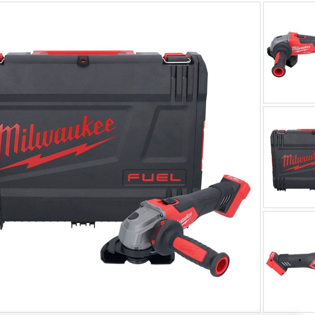 Amoladora angular a batería Milwaukee M18 FSAG115X-0X 18 V 115 mm sin escobillas + caja HD - sin batería, sin cargador