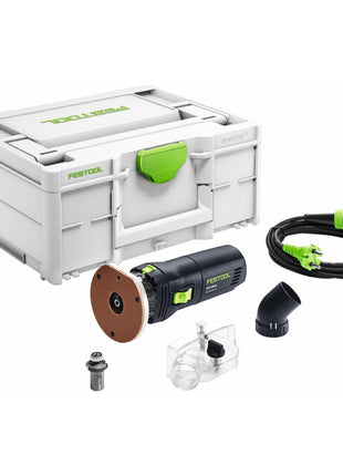 Festool OFK 500 Q-Plus R3 fraiseuse de chant 450 W + fraise à arrondir 3 mm + Systainer ( 576225 )