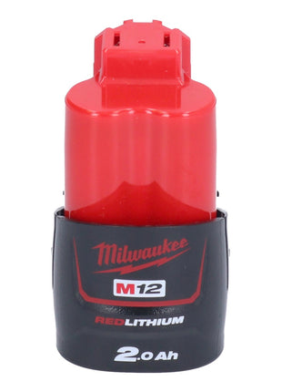 Milwaukee M12 FPD2-201 akumulatorowa wiertarko-wkrętarka udarowa 12 V 45 Nm bezszczotkowa + 1x akumulator 2,0 Ah - bez ładowarki