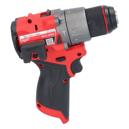 Milwaukee M12 FPD2-401 akumulatorowa wiertarka udarowa 12 V 45 Nm bezszczotkowa + 1x akumulator 4,0 Ah + ładowarka