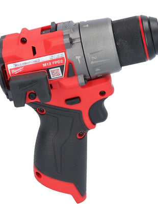 Taladro percutor inalámbrico Milwaukee M12 FPD2-601 12 V 45 Nm sin escobillas + 1x batería 6,0 Ah - sin cargador