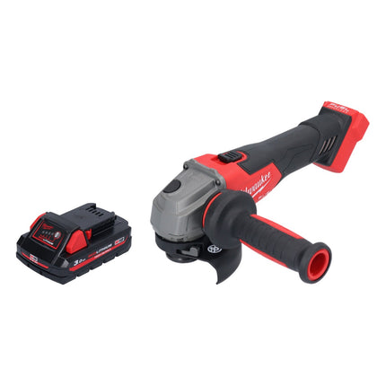 Milwaukee M18 FSAG115X-301 Cordless angle grinder 18 V 115 mm brushless + 1x rechargeable battery 3.0 Ah - without charger