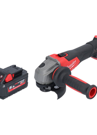 Amoladora angular a batería Milwaukee M18 FSAG115X-551 18 V 115 mm sin escobillas + 1x batería 5,5 Ah - sin cargador