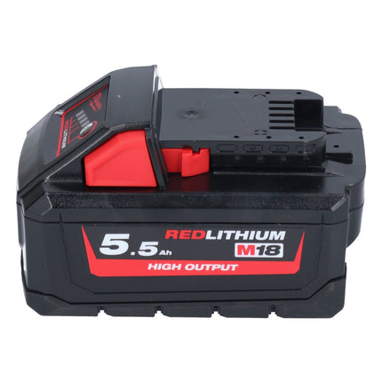Milwaukee M18 FSAG115X-551 Smerigliatrice angolare a batteria 18 V 115 mm Brushless + 1x batteria 5,5 Ah - senza caricabatteria