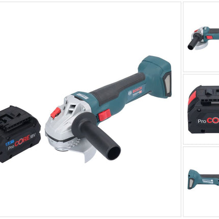 Bosch GWS 18V-10 Amoladora angular profesional sin cable 18 V 115 mm sin escobillas + 1x batería ProCORE 8,0 Ah - sin cargador