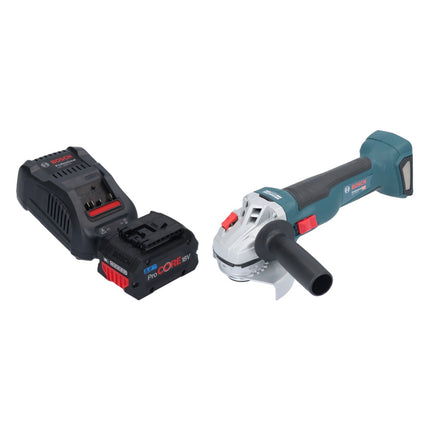 Bosch GWS 18V-10 Profesjonalna akumulatorowa szlifierka kątowa 18 V 115 mm bezszczotkowa + 1x akumulator ProCORE 8,0 Ah + ładowarka