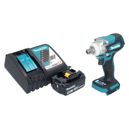 Makita DTW 301 RM1 cordless impact wrench 18 V 330 Nm 1/2" brushless + 1x rechargeable battery 4.0 Ah + charger
