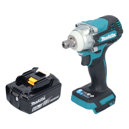 Makita DTW 301 G1 cordless impact wrench 18 V 330 Nm 1/2" brushless + 1x rechargeable battery 6.0 Ah - without charger
