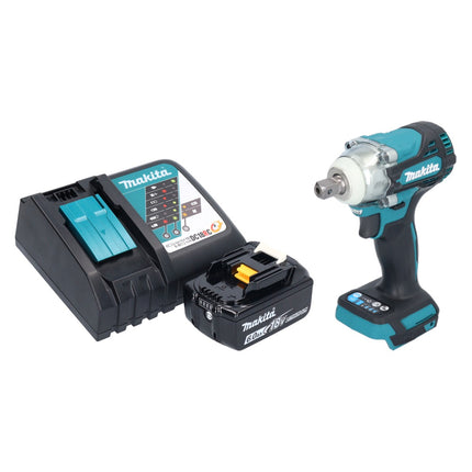 Makita DTW 301 RG1 cordless impact wrench 18 V 330 Nm 1/2" brushless + 1x rechargeable battery 6.0 Ah + charger