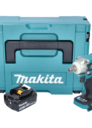 Makita DTW 301 F1J Clé à choc sans fil 18 V 330 Nm 1/2'' Brushless + 1x batterie 3,0 Ah + Makpac - sans chargeur