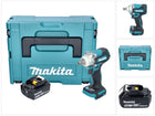 Makita DTW 301 G1J Clé à choc sans fil 18 V 330 Nm 1/2'' Brushless + 1x batterie 6,0 Ah + Makpac - sans chargeur