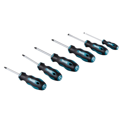 Makita E-10528 Screwdriver Set, 6 pcs. SL4 / SL5.5 / PH1 / PH2 / PZ1 / PZ2