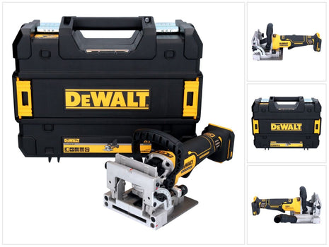 DeWalt DCW 682 NT Akku Flachdübelfräse 18 V 102 x 20 mm Brushless + TSTAK - ohne Akku, ohne Ladegerät