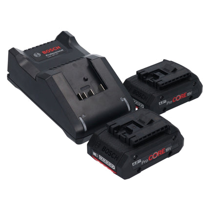 Bosch GSR 18V-90 C Profesjonalna akumulatorowa wiertarko-wkrętarka 18 V 64 Nm bezszczotkowa ( 06019K6004 ) + 2x akumulator ProCORE 4,0 Ah + ładowarka + L-Boxx