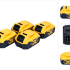 Batería DeWalt DCB 184 P4 18 V 5,0 Ah / 5000 mAh 4 uds. Batería XR Li-Ion - con indicador de nivel de carga