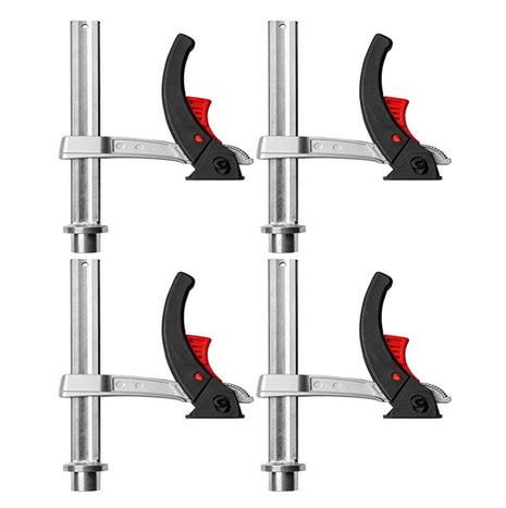 Bessey TW20-15-8-KLI-SET élément de serrage pour tables multifonctionnelles, 4 pièces, portée 150 mm