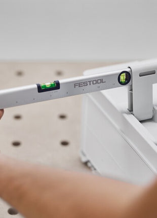 Nivel de burbuja Festool LEYSYS-FT1 354 x 12 x 26 mm (577220) escala métrica / PULGADAS de perfil de aluminio macizo - Se puede utilizar en el mango Systainer 3