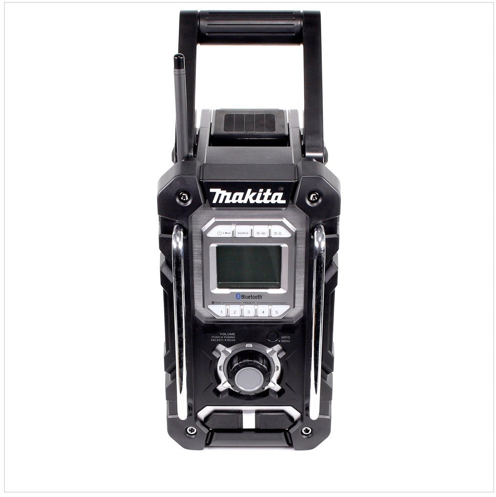 Makita DMR 106 B 7.2 - Radio de obra con batería de 18 V Bluetooth Solo