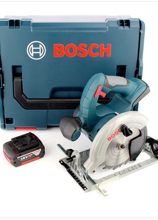 Bosch GKS 18 V-LI Professional 18 V 165 mm Akku Kreissäge mit 1x GBA 5,0 Ah Li-lon Akku + L-Boxx - Toolbrothers