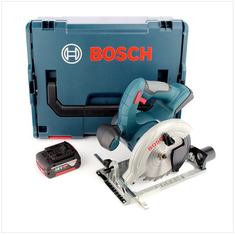 Bosch GKS 18 V-LI Professional 18 V 165 mm Akku Kreissäge mit 1x GBA 5,0 Ah Li-lon Akku + L-Boxx - Toolbrothers