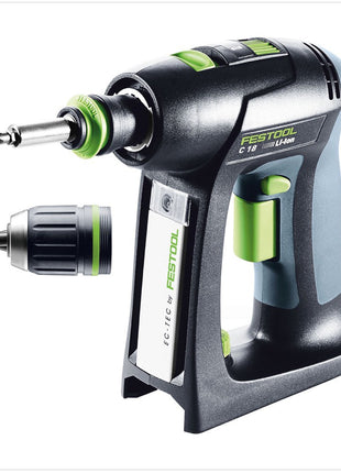 Festool C 18 Li-Basic Akku Bohrschrauber 18V 45Nm Solo im Systainer ( 574737 ) - ohne Akku, ohne Ladegerät - Toolbrothers