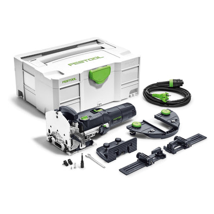 Festool DF 500 Q-Set Dübelfräse Domino 420W 28mm im Systainer ( 574427 ) + Zubehör - Toolbrothers