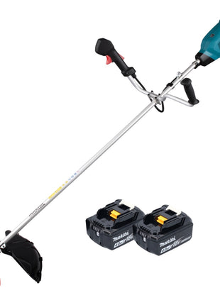 Makita DUR 369 AM2 Akku Freischneider 36 V ( 2x 18 V ) 43 cm Brushless + 2x Akku 4,0 Ah - ohne Ladegerät