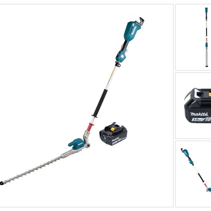 Cortasetos a batería Makita DUN 500 WF 18 V 50 cm sin escobillas + 1x batería 3,0 Ah - sin cargador