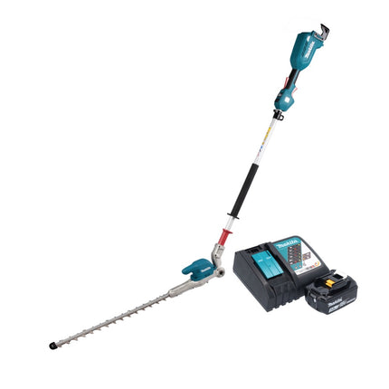 Cortasetos a batería Makita DUN 500 WRF 18 V 50 cm sin escobillas + 1x batería 3,0 Ah + cargador
