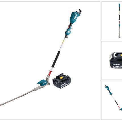 Cortasetos a batería Makita DUN 500 WM 18 V 50 cm sin escobillas + 1x batería 4,0 Ah - sin cargador