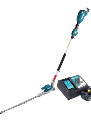 Cortasetos a batería Makita DUN 500 WRM 18 V 50 cm sin escobillas + 1x batería 4,0 Ah + cargador