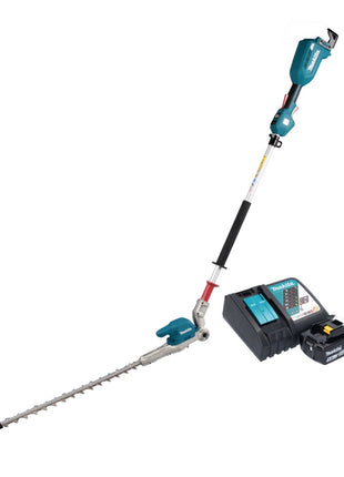 Makita DUN 500 WRT Akku Heckenschneider 18 V 50 cm Brushless + 1x Akku 5,0 Ah + Ladegerät