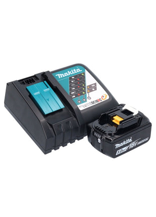 Cortasetos a batería Makita DUN 500 WRT 18 V 50 cm sin escobillas + 1x batería 5,0 Ah + cargador