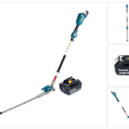 Cortasetos a batería Makita DUN 500 WG 18 V 50 cm sin escobillas + 1x batería 6,0 Ah - sin cargador