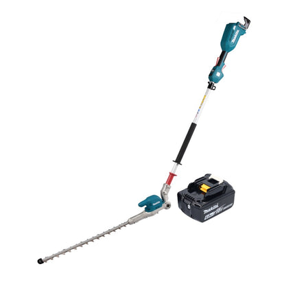 Cortasetos a batería Makita DUN 500 WRG 18 V 50 cm sin escobillas + 1x batería 6,0 Ah + cargador