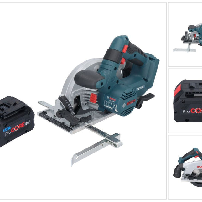 Bosch GKS 18V-57-2 Professional cordless circular saw 18 V 165 mm brushless + 1x ProCORE rechargeable battery 8.0 Ah - without charger
