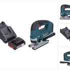Bosch GST 18V-125 B Sierra de calar inalámbrica profesional 18 V 125 mm sin escobillas + 1x batería 2,0 Ah + cargador