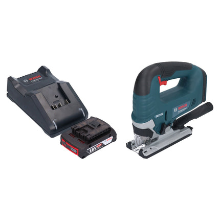 Bosch GST 18V-125 B Professional Seghetto alternativo a batteria 18 V 125 mm Brushless + 1x batteria 2,0 Ah + caricabatteria