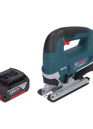 Bosch GST 18V-125 B Sierra de calar inalámbrica profesional 18 V 125 mm sin escobillas + 1x batería 4,0 Ah - sin cargador