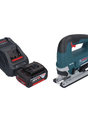 Bosch GST 18V-125 B Sierra de calar inalámbrica profesional 18 V 125 mm sin escobillas + 1x batería 5,0 Ah + cargador