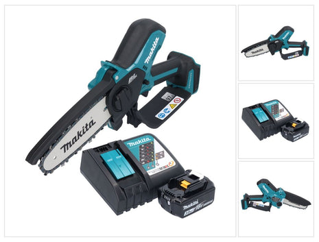 Motosega a batteria Makita DUC 150 RF 18 V 15 cm senza spazzole + 1x batteria 3,0 Ah + caricabatterie