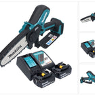 Makita DUC 150 RM2 cordless chainsaw 18 V 15 cm brushless + 2x battery 4.0 Ah + charger