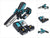 Motosierra a batería Makita DUC 150 RM2 18 V 15 cm sin escobillas + 2x baterías 4,0 Ah + cargador