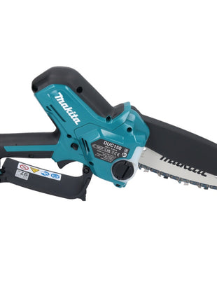 Motosierra a batería Makita DUC 150 G 18 V 15 cm sin escobillas + 1x batería 6,0 Ah - sin cargador