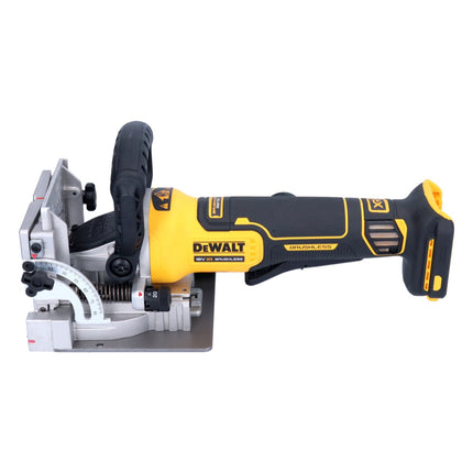 DeWalt DCW 682 E1T cordless flat dowel cutter 18 V 102 x 20 mm brushless + 1x Powerstack battery 1.7 Ah + charger + TSTAK