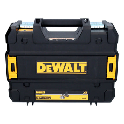 DeWalt DCW 682 E1T cordless flat dowel cutter 18 V 102 x 20 mm brushless + 1x Powerstack battery 1.7 Ah + charger + TSTAK