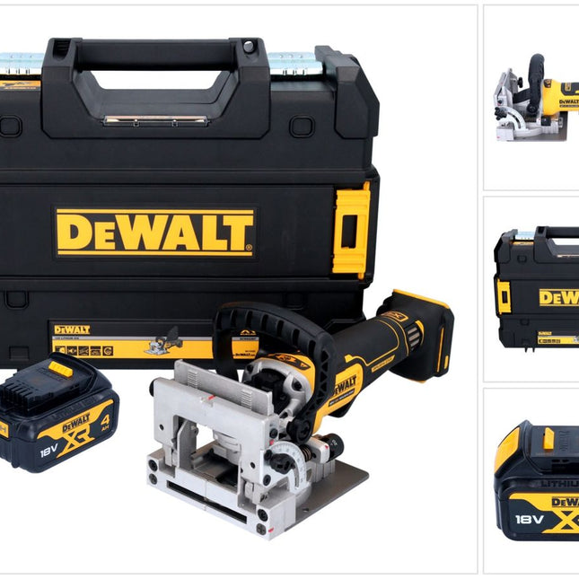 DeWalt DCW 682 NT akumulatorowa wyrzynarka do kołków 18 V 102 x 20 mm bezszczotkowa + 1x akumulator 4,0 Ah + TSTAK - bez ładowarki